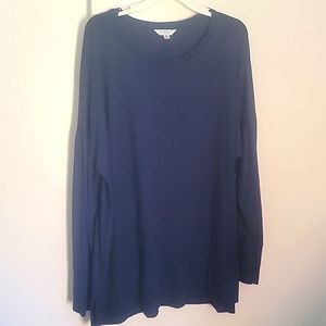 New...time and true....navy sweater...never worn...